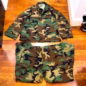 NATO XL camouflage uniform